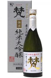 본 토쿠센쥰마이다이긴죠  38% (720미리) 梵 特撰純米大吟醸 加藤吉平商店