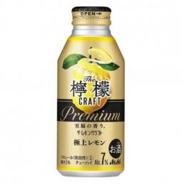 아사히 더 레몬크래프트 극상레몬 7% (400ml) ザ・檸檬クラフト プレミアム 極上レモン