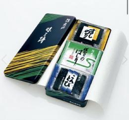 <마루야마> 테마키 스시노리 味三詩(아지산시) (四切5枚×27袋) 일본김